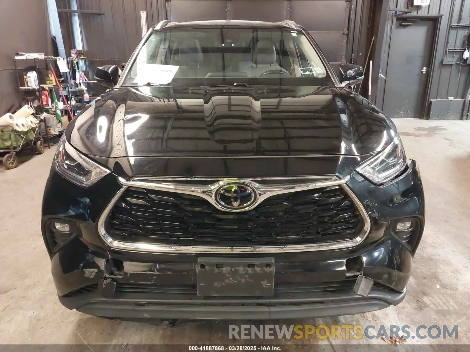 11 fotografías del automóvil dañado 5TDDZRBH5NS165299 TOYOTA HIGHLANDER 2022