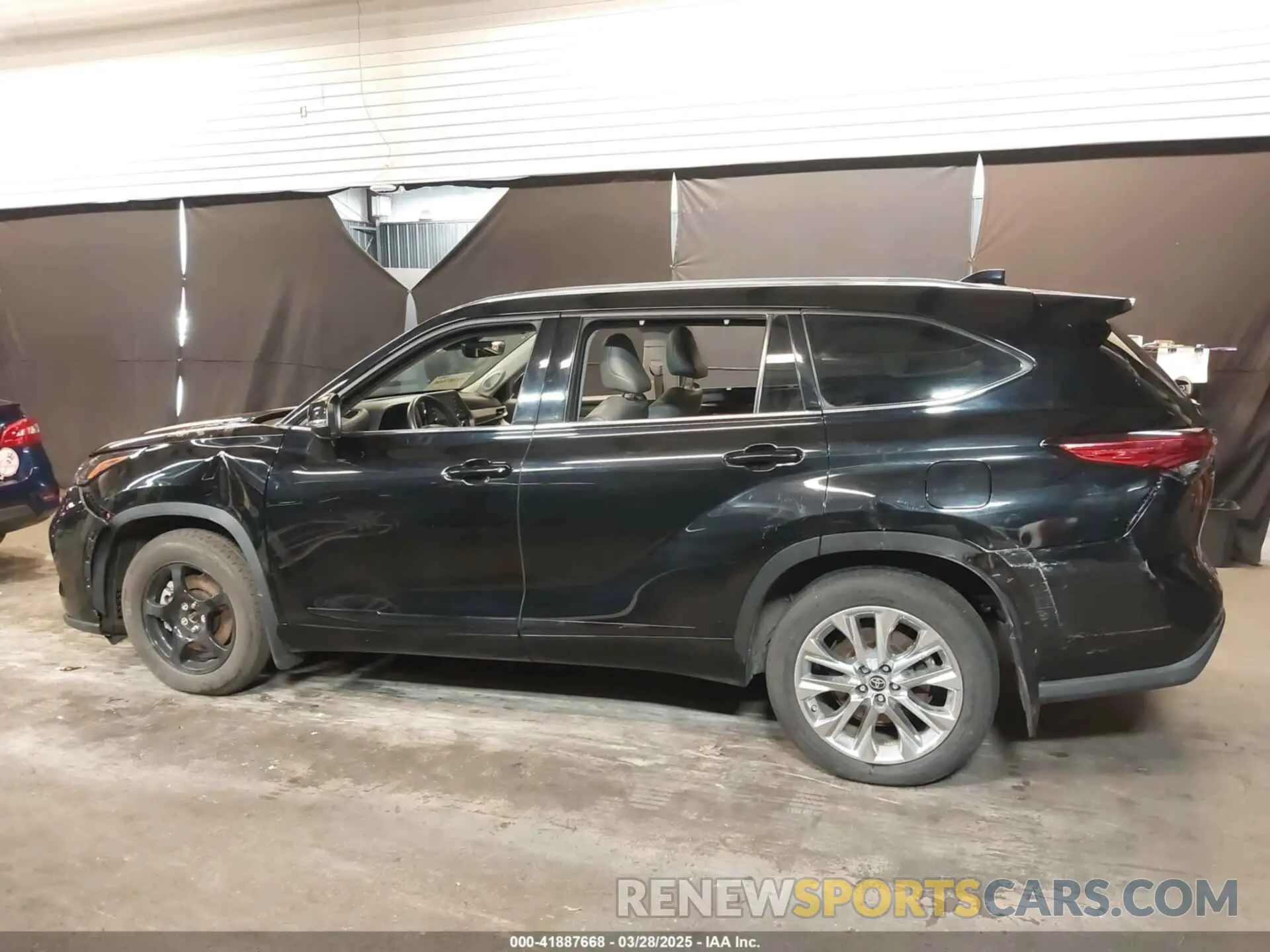 13 fotografías del automóvil dañado 5TDDZRBH5NS165299 TOYOTA HIGHLANDER 2022