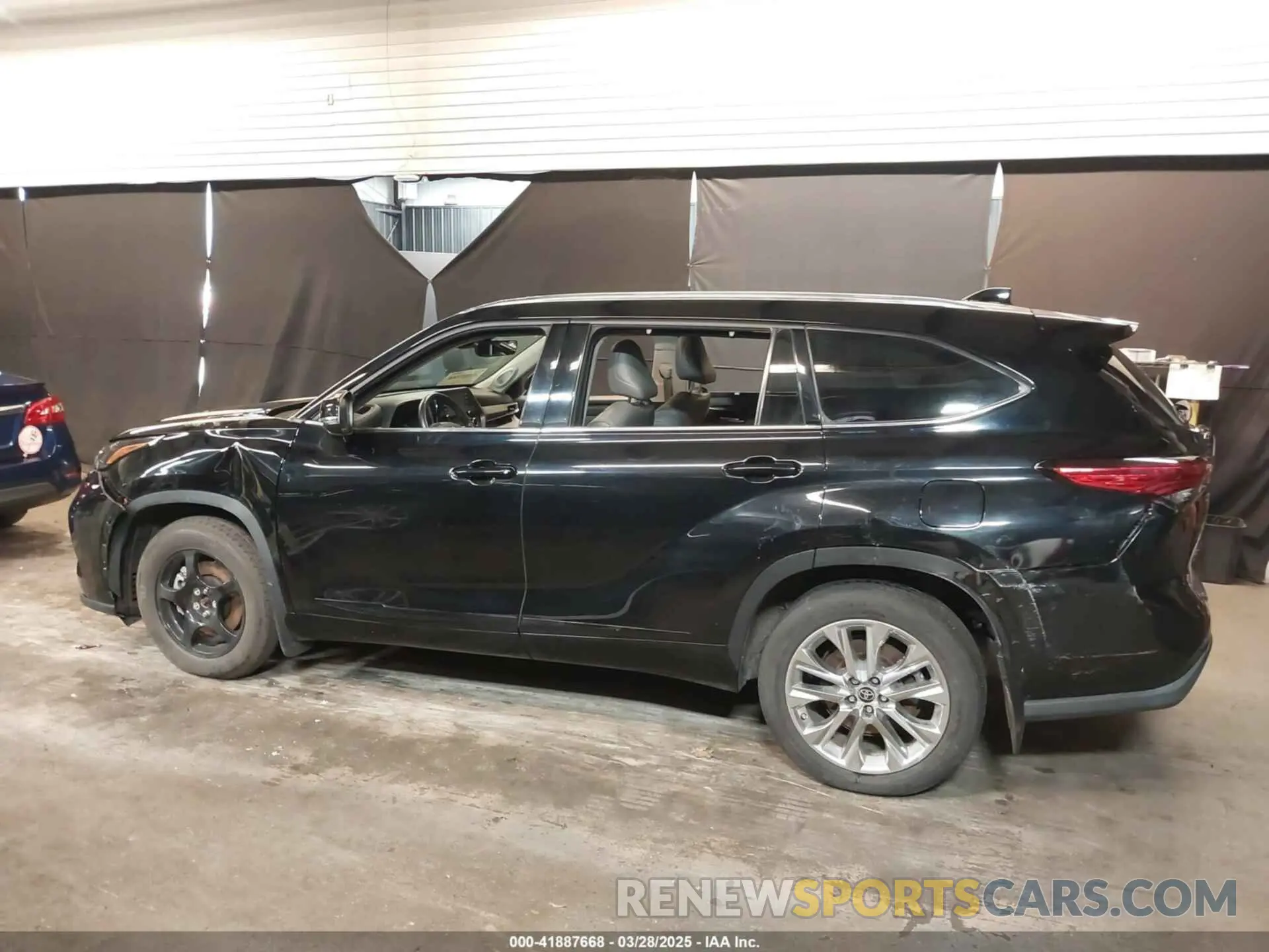 6 fotografías del automóvil dañado 5TDDZRBH5NS165299 TOYOTA HIGHLANDER 2022