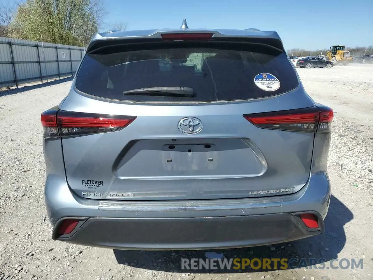 6 fotografías del automóvil dañado 5TDDZRBH5NS186086 TOYOTA HIGHLANDER 2022