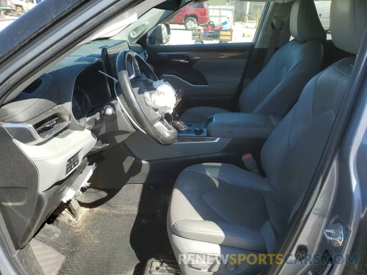 7 fotografías del automóvil dañado 5TDDZRBH5NS186086 TOYOTA HIGHLANDER 2022