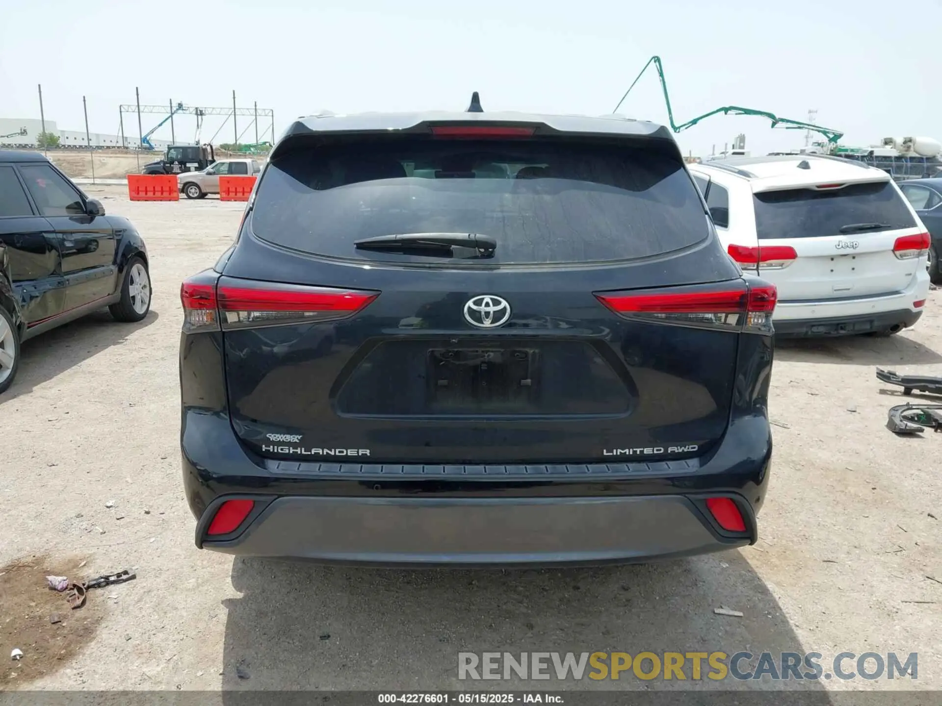 16 fotografías del automóvil dañado 5TDDZRBH7NS224241 TOYOTA HIGHLANDER 2022