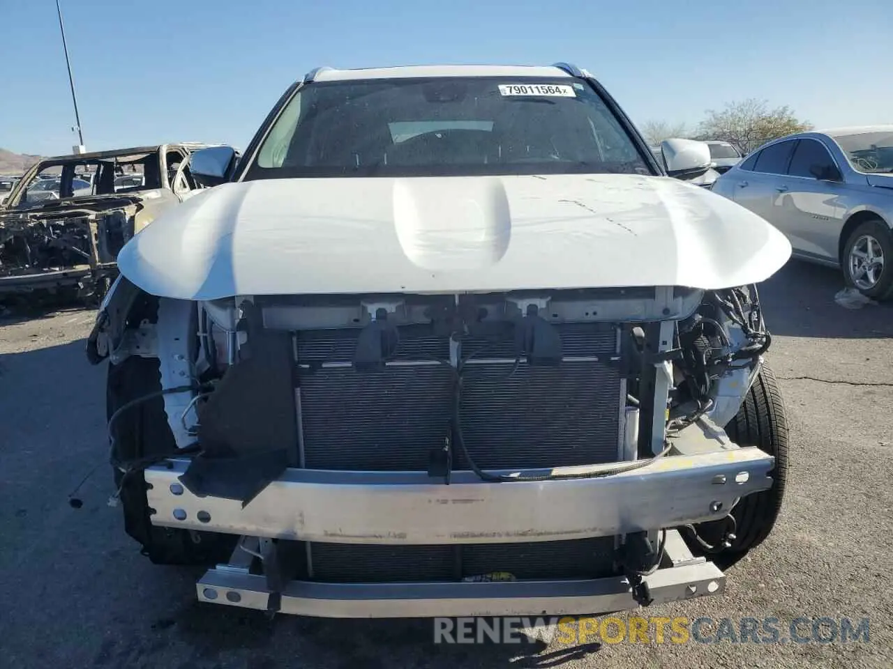 5 fotografías del automóvil dañado 5TDDZRBH8NS214821 TOYOTA HIGHLANDER 2022