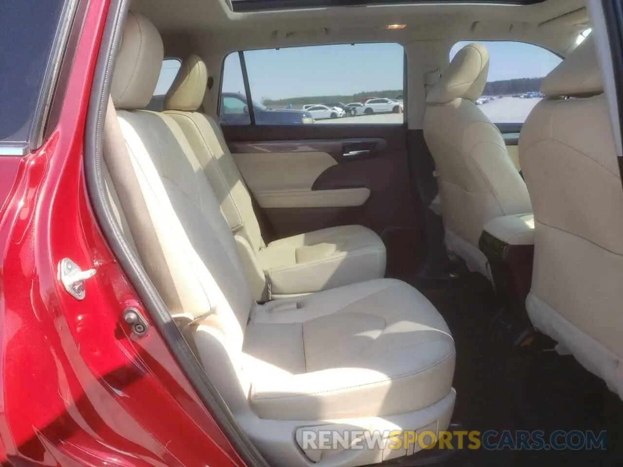 11 fotografías del automóvil dañado 5TDEBRCH1NS074764 TOYOTA HIGHLANDER 2022
