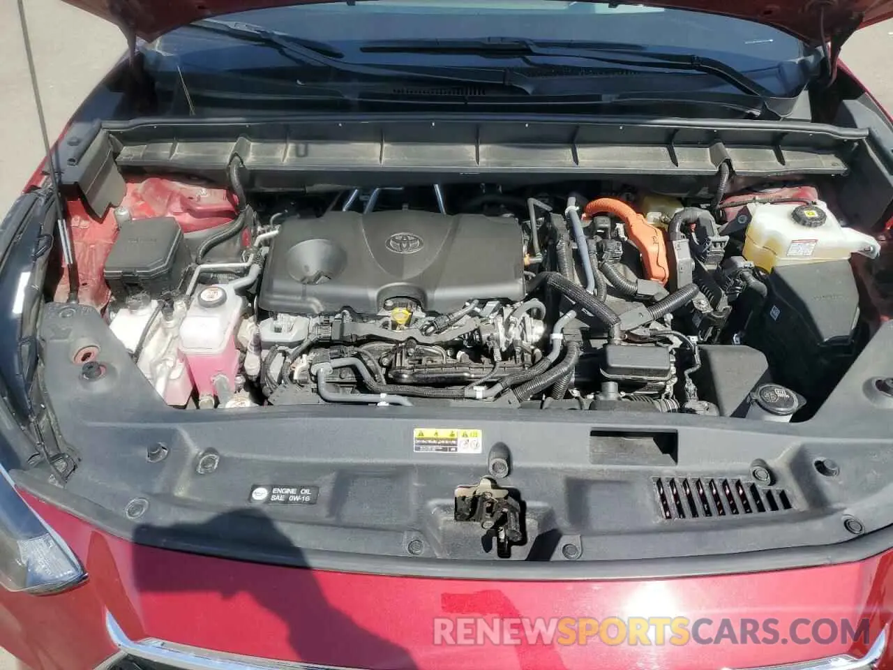 12 fotografías del automóvil dañado 5TDEBRCH3NS075589 TOYOTA HIGHLANDER 2022