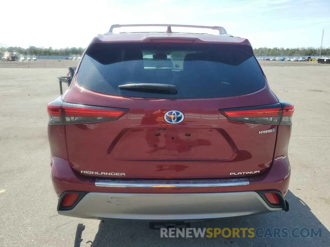 6 fotografías del automóvil dañado 5TDEBRCH3NS075589 TOYOTA HIGHLANDER 2022