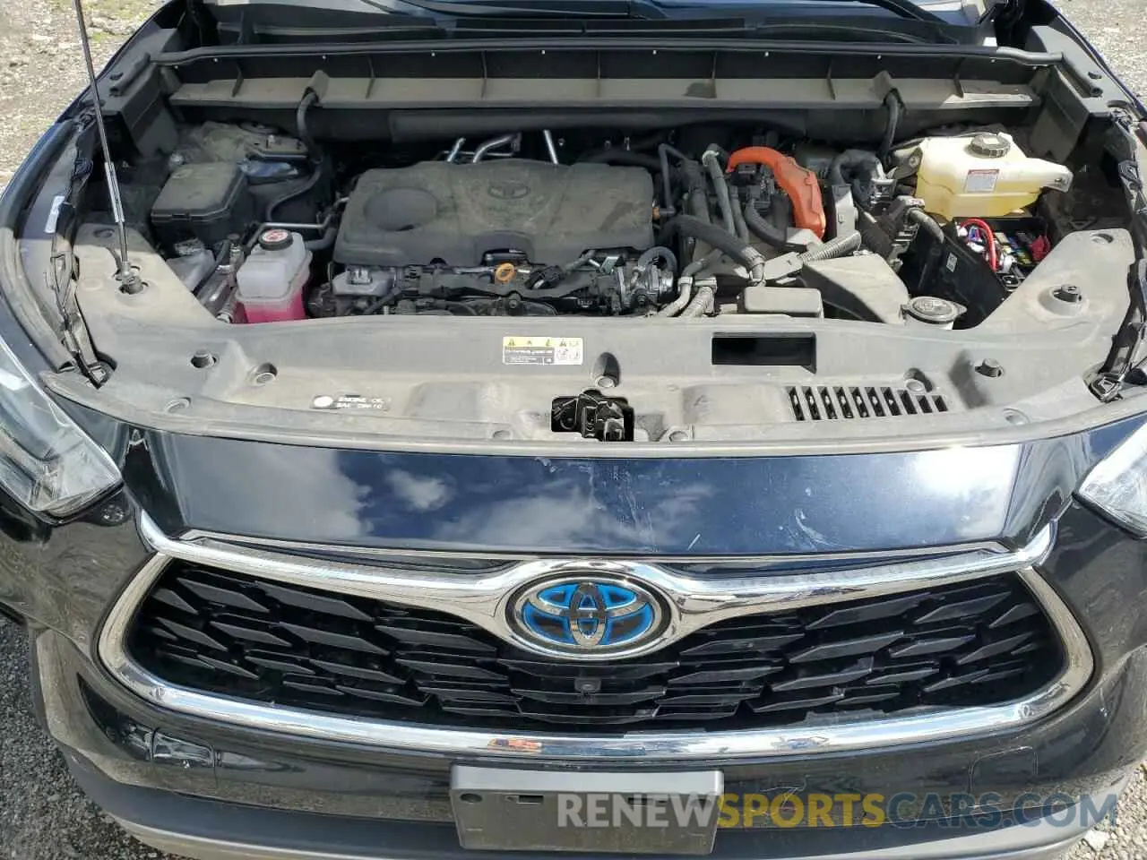 7 fotografías del automóvil dañado 5TDEBRCH5NS086903 TOYOTA HIGHLANDER 2022