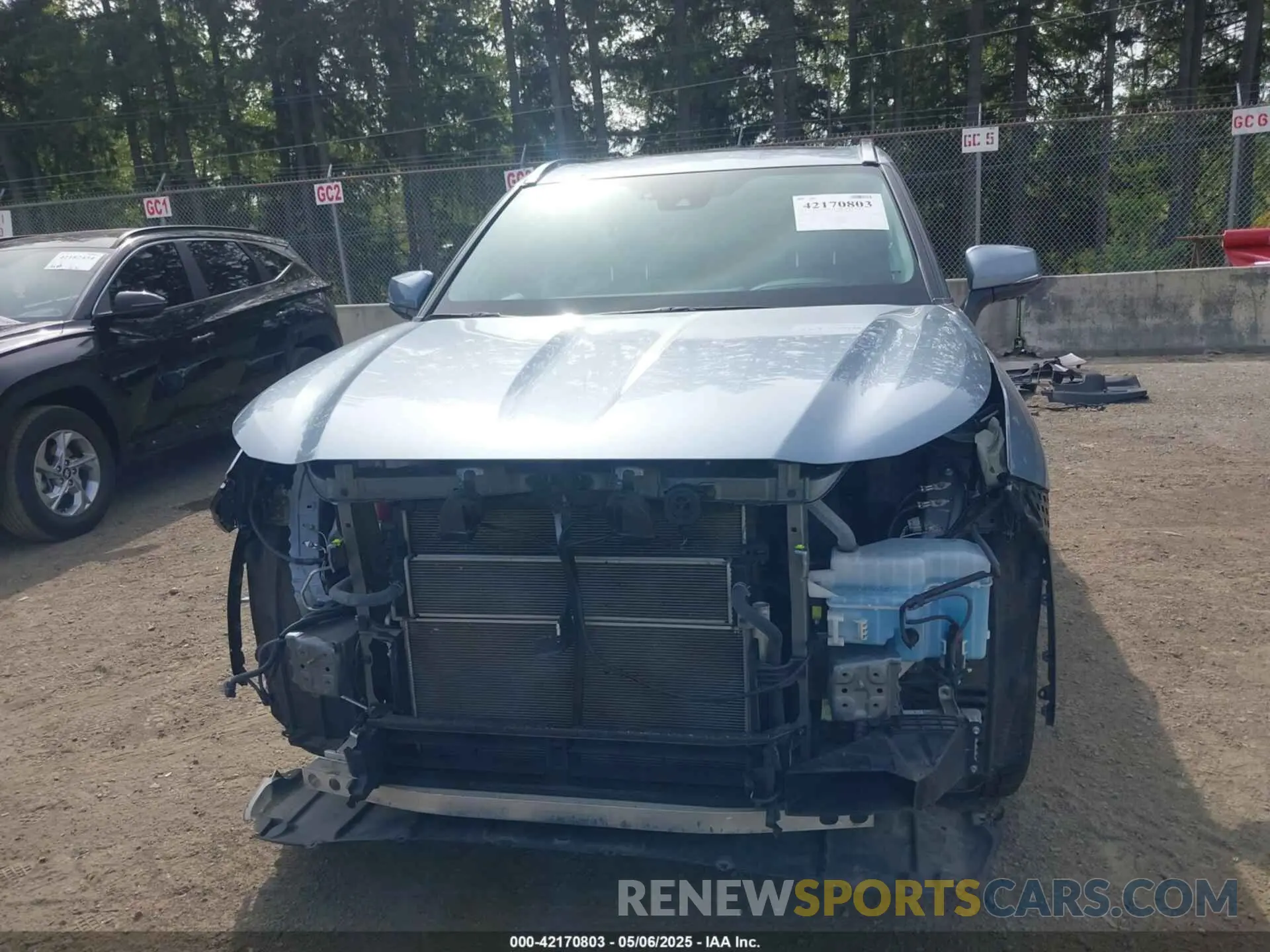 13 fotografías del automóvil dañado 5TDEBRCH7NS098017 TOYOTA HIGHLANDER 2022