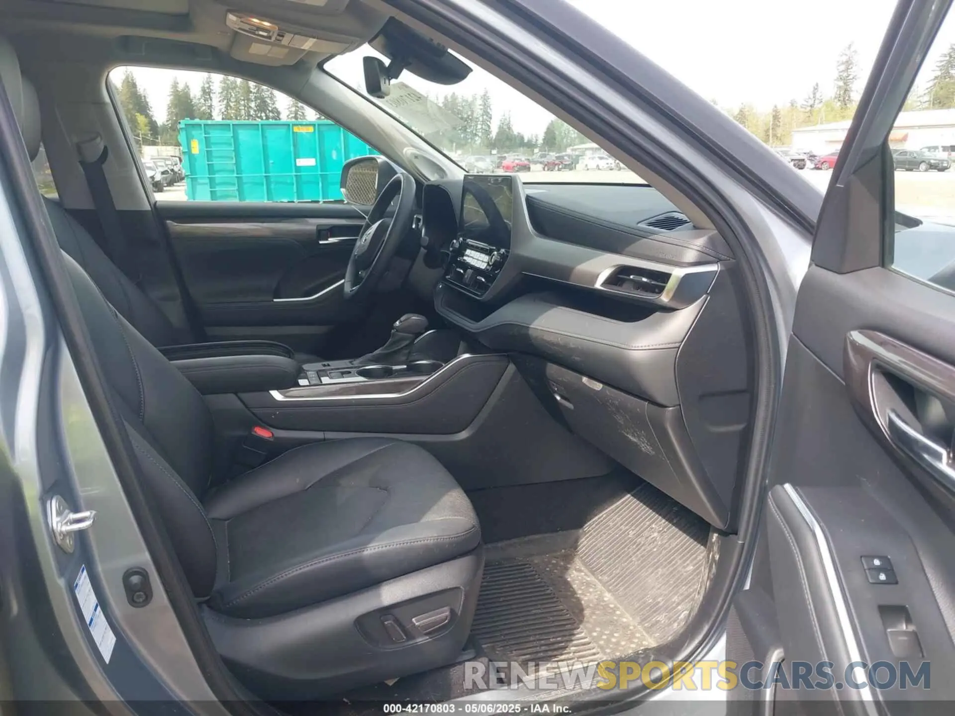 5 fotografías del automóvil dañado 5TDEBRCH7NS098017 TOYOTA HIGHLANDER 2022