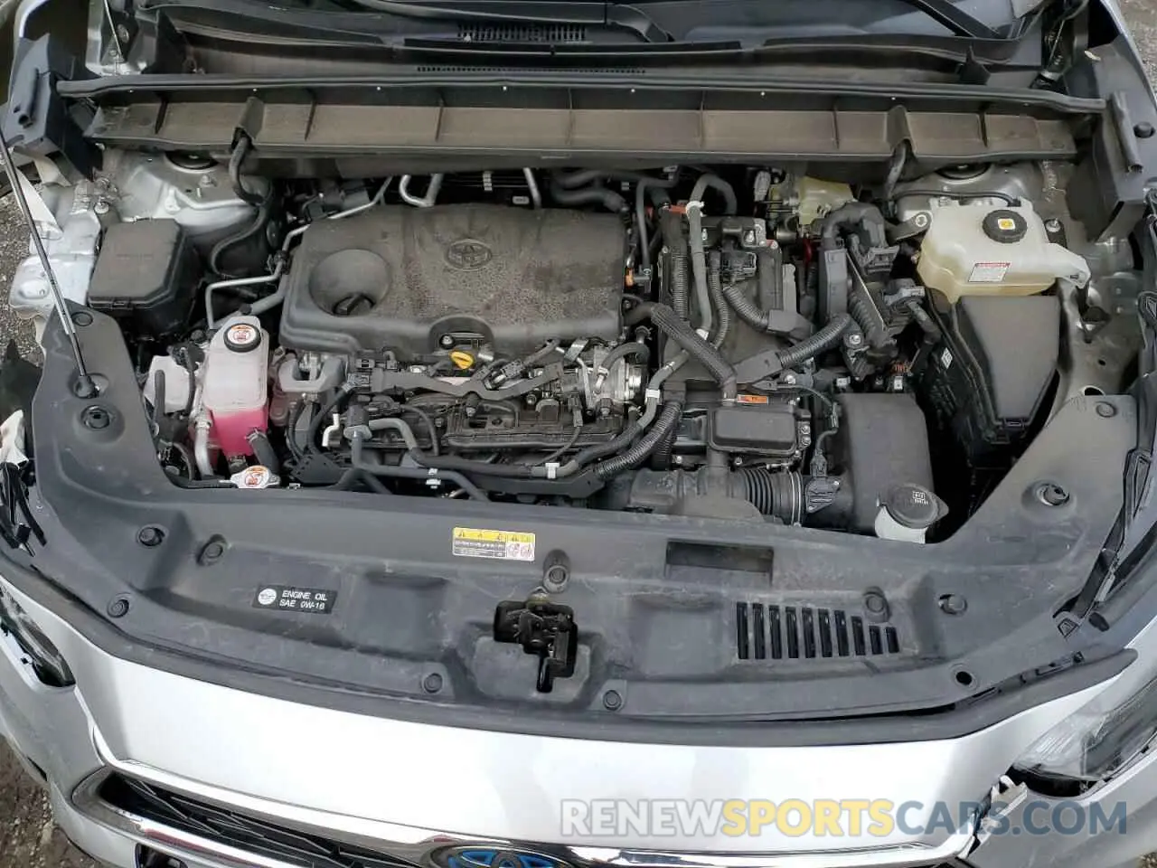12 fotografías del automóvil dañado 5TDFARAH0NS013786 TOYOTA HIGHLANDER 2022