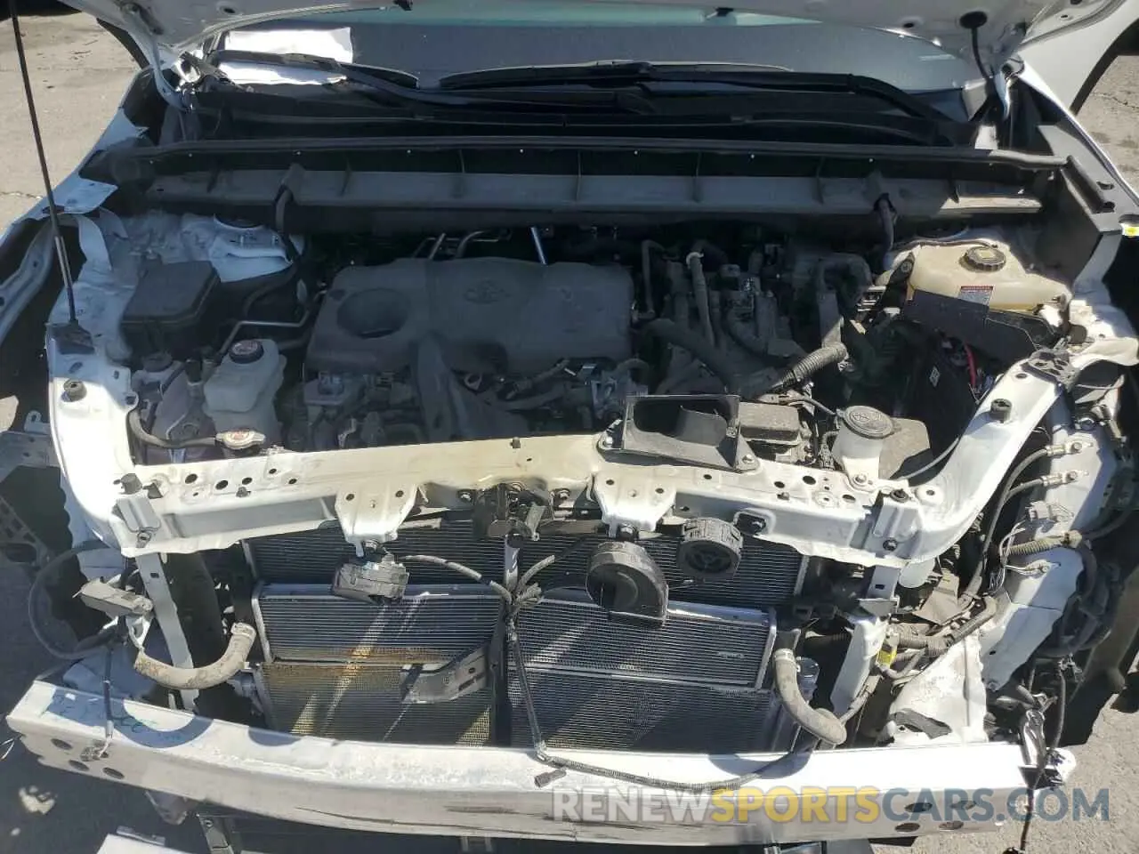 12 fotografías del automóvil dañado 5TDFARAH5NS012746 TOYOTA HIGHLANDER 2022