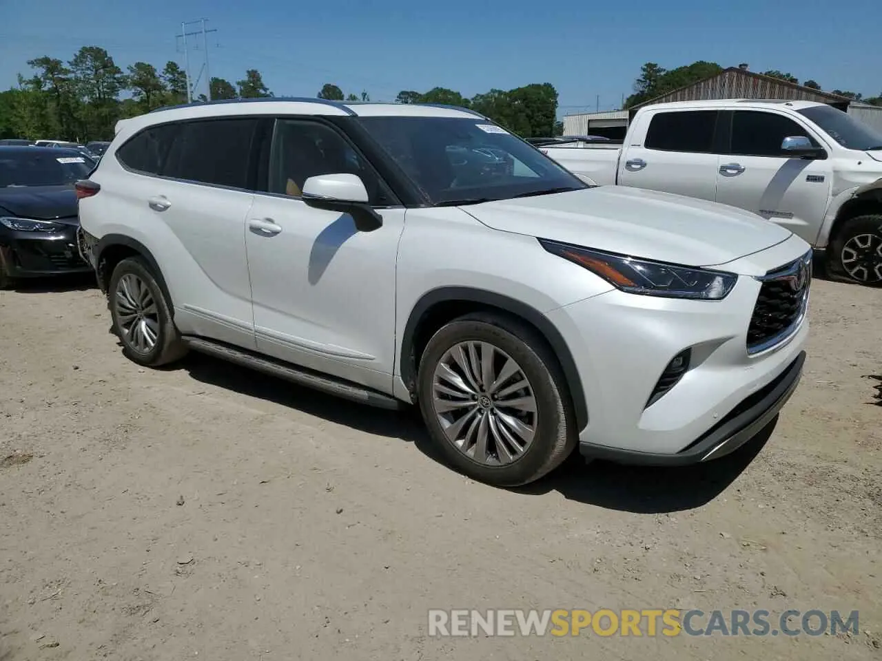 4 fotografías del automóvil dañado 5TDFZRAH2NS102168 TOYOTA HIGHLANDER 2022
