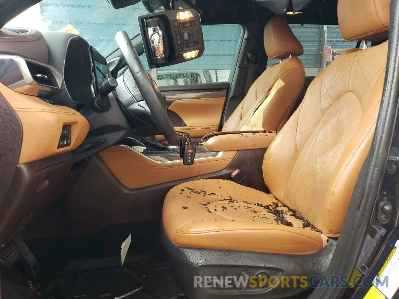 7 fotografías del automóvil dañado 5TDFZRAH4NS121904 TOYOTA HIGHLANDER 2022