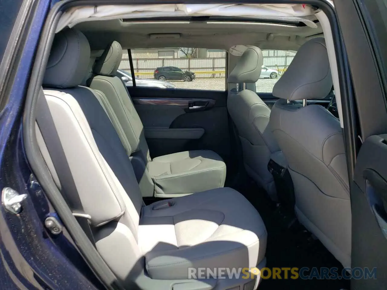 6 fotografías del automóvil dañado 5TDFZRAH7NS101260 TOYOTA HIGHLANDER 2022