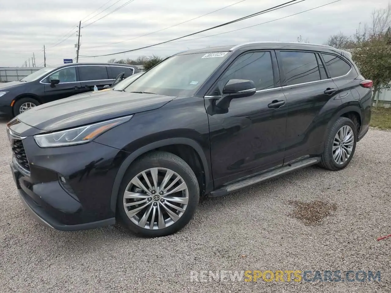 1 fotografías del automóvil dañado 5TDFZRAH7NS126837 TOYOTA HIGHLANDER 2022
