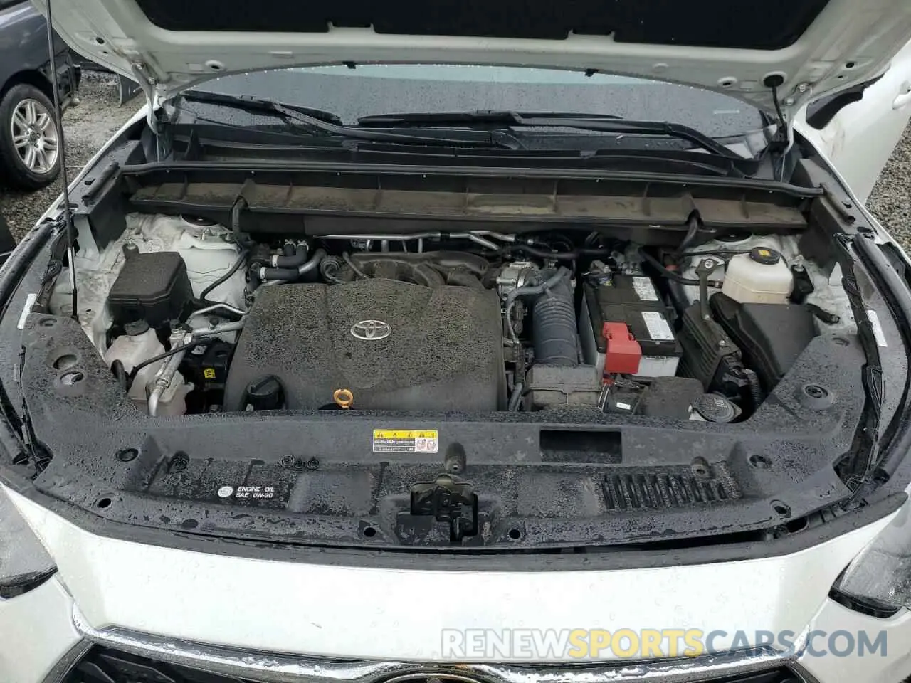 12 fotografías del automóvil dañado 5TDFZRBH3NS235519 TOYOTA HIGHLANDER 2022