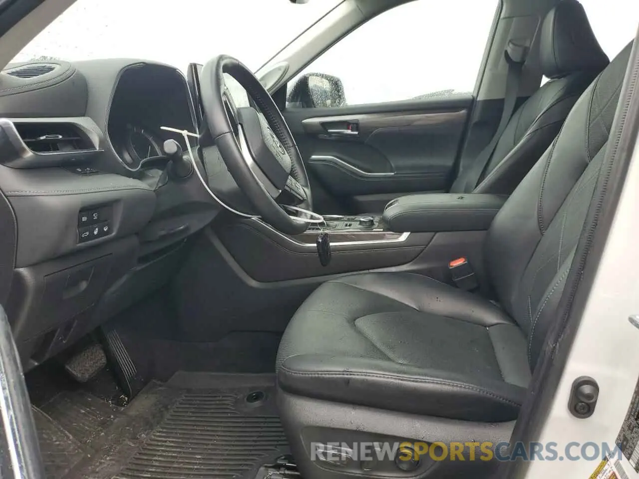 7 fotografías del automóvil dañado 5TDFZRBH3NS235519 TOYOTA HIGHLANDER 2022