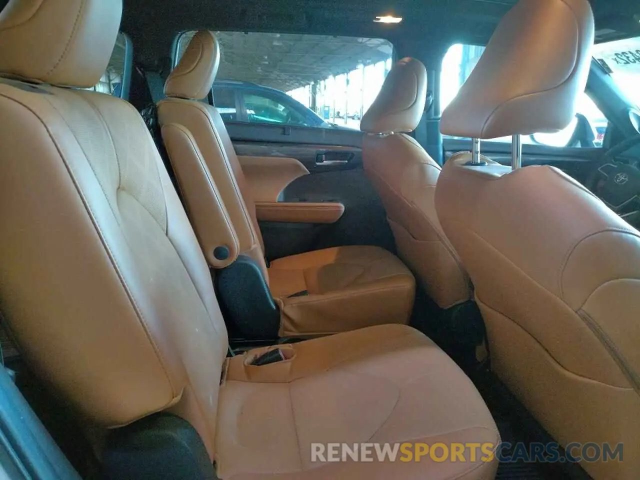 6 fotografías del automóvil dañado 5TDFZRBH5NS212842 TOYOTA HIGHLANDER 2022