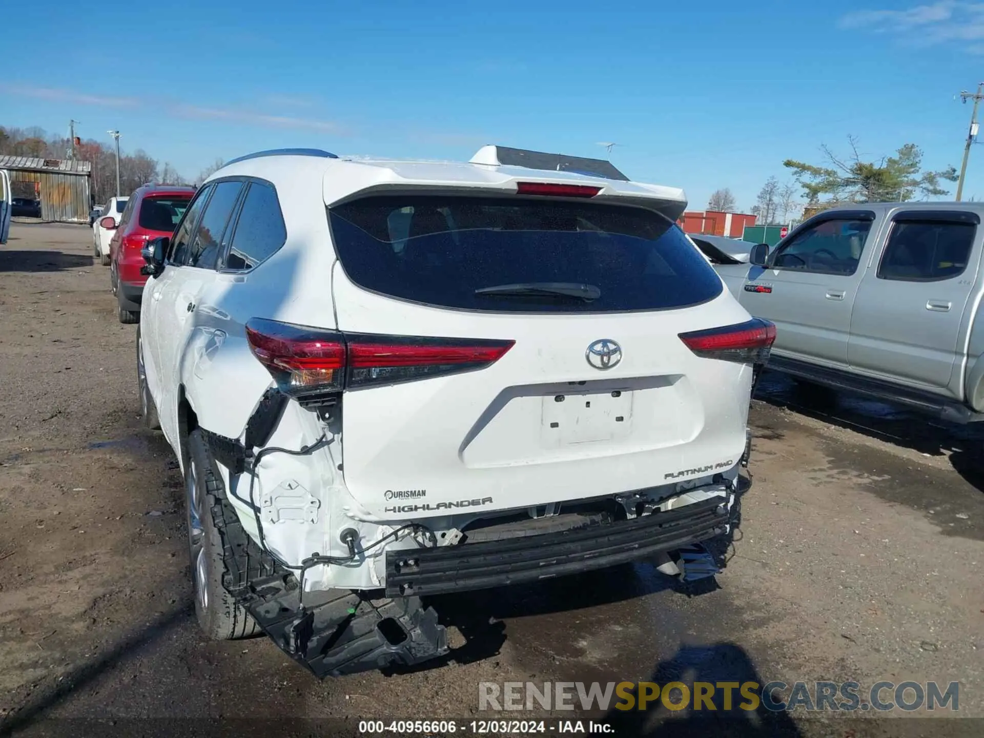19 fotografías del automóvil dañado 5TDFZRBH9NS168036 TOYOTA HIGHLANDER 2022