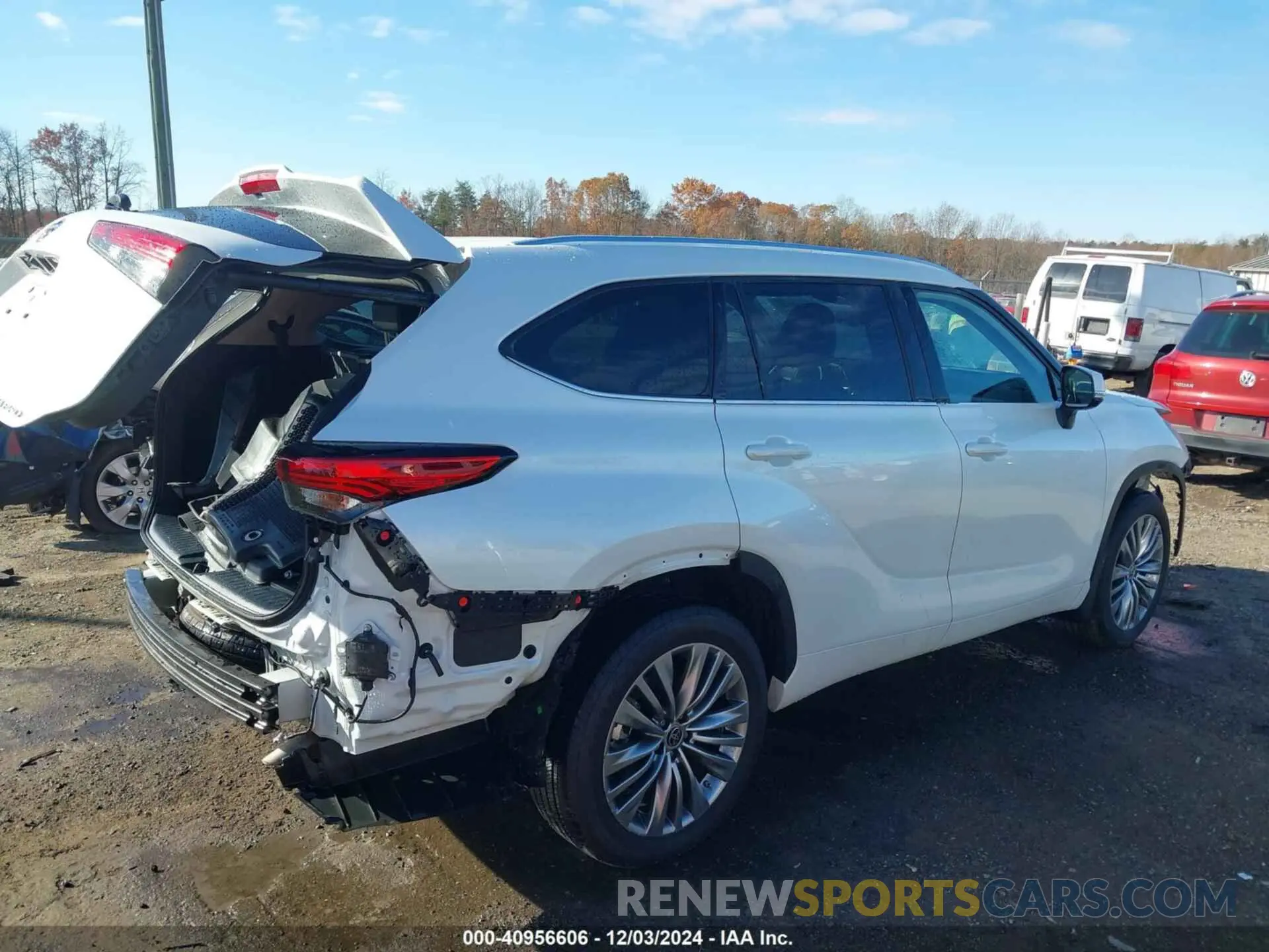 4 fotografías del automóvil dañado 5TDFZRBH9NS168036 TOYOTA HIGHLANDER 2022