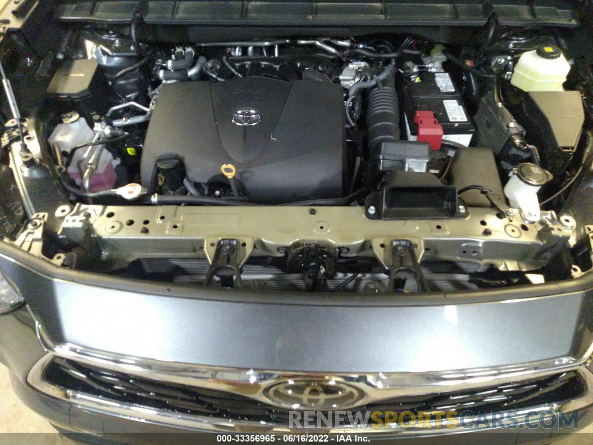 10 fotografías del automóvil dañado 5TDFZRBH9NS210852 TOYOTA HIGHLANDER 2022