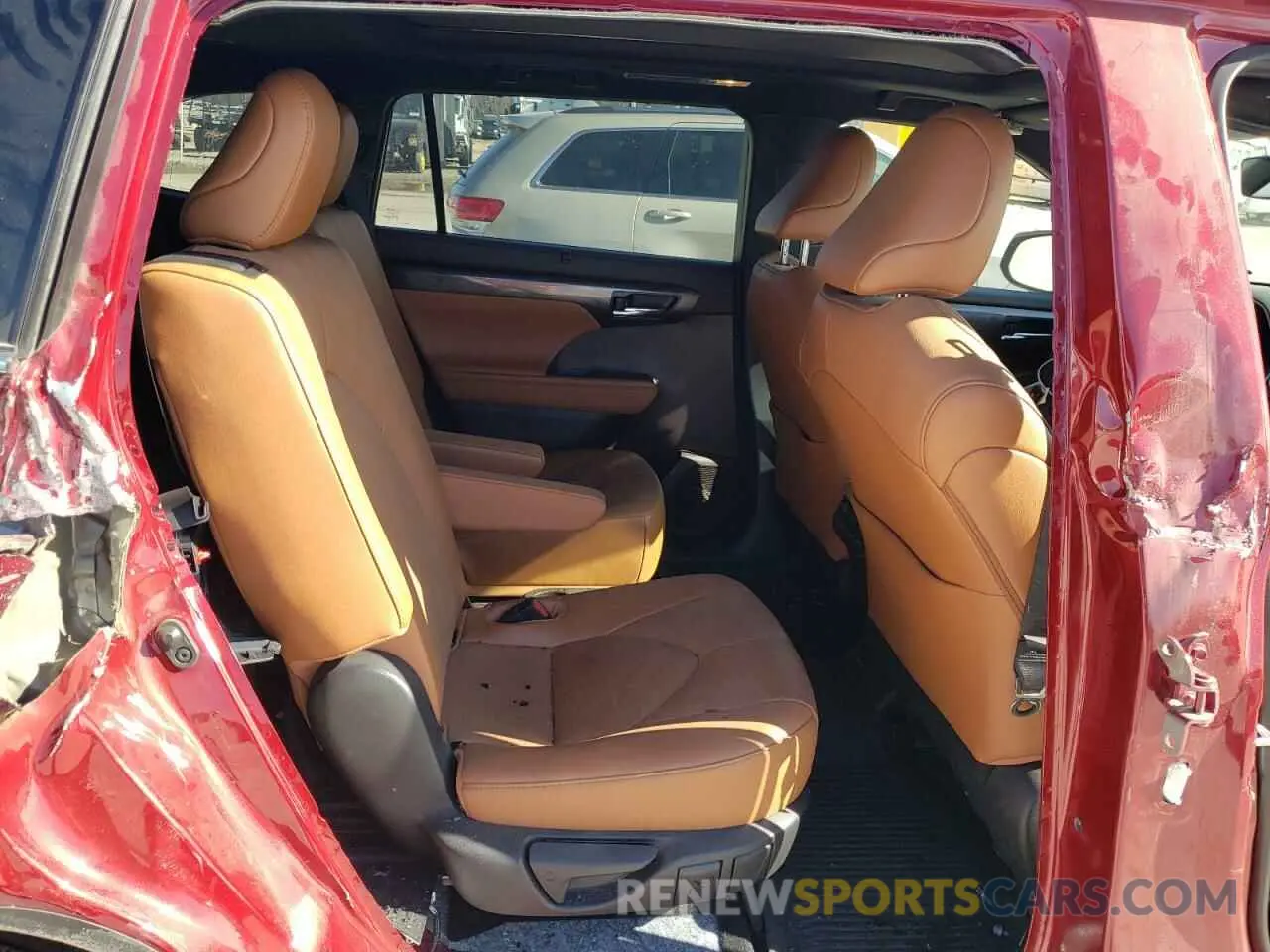 11 fotografías del automóvil dañado 5TDFZRBHXNS228745 TOYOTA HIGHLANDER 2022