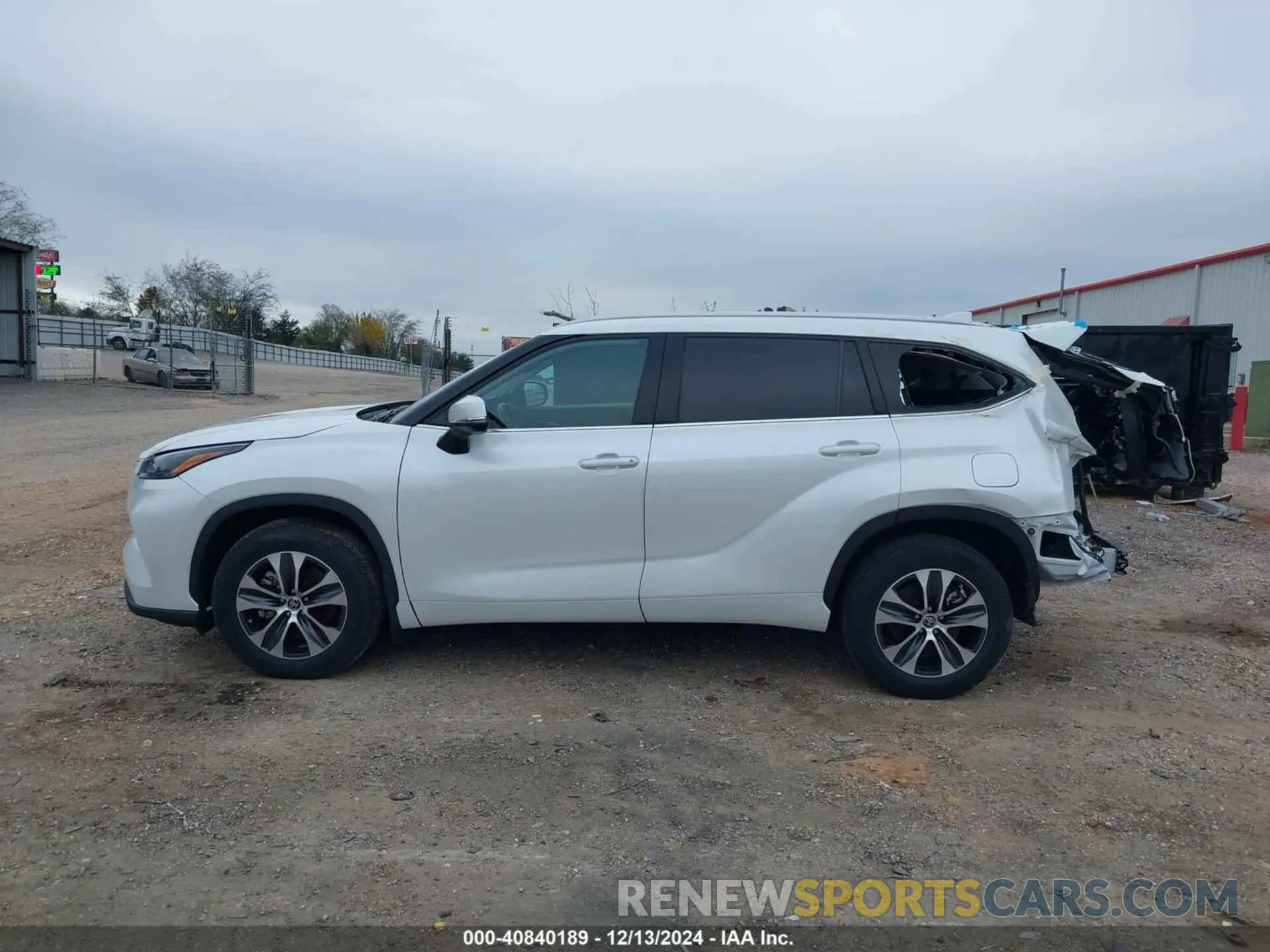 15 fotografías del automóvil dañado 5TDGARAH0NS514861 TOYOTA HIGHLANDER 2022
