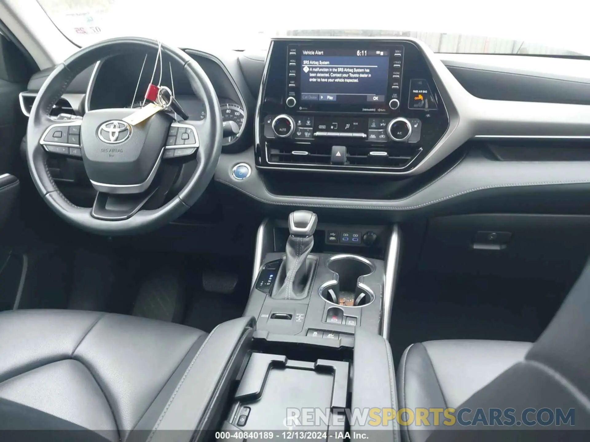 19 fotografías del automóvil dañado 5TDGARAH0NS514861 TOYOTA HIGHLANDER 2022
