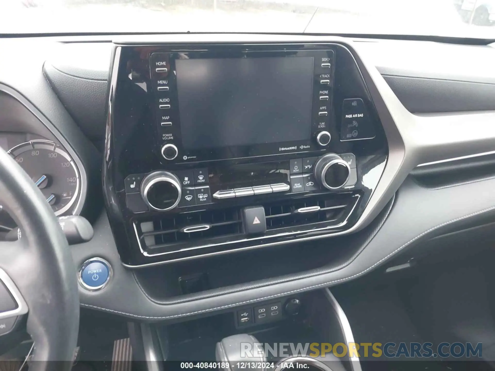 21 fotografías del automóvil dañado 5TDGARAH0NS514861 TOYOTA HIGHLANDER 2022
