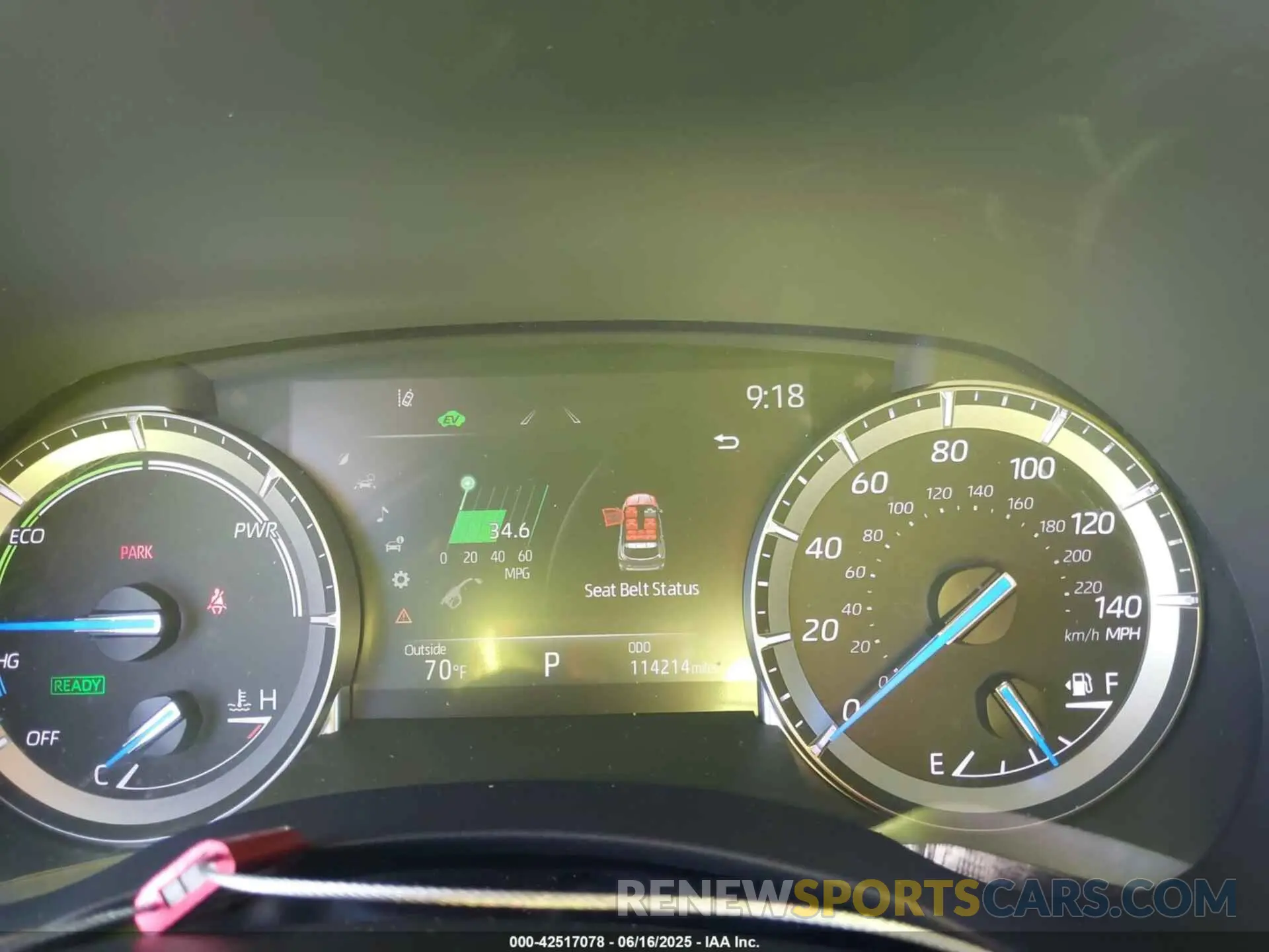 7 fotografías del automóvil dañado 5TDGARAH1NS516618 TOYOTA HIGHLANDER 2022