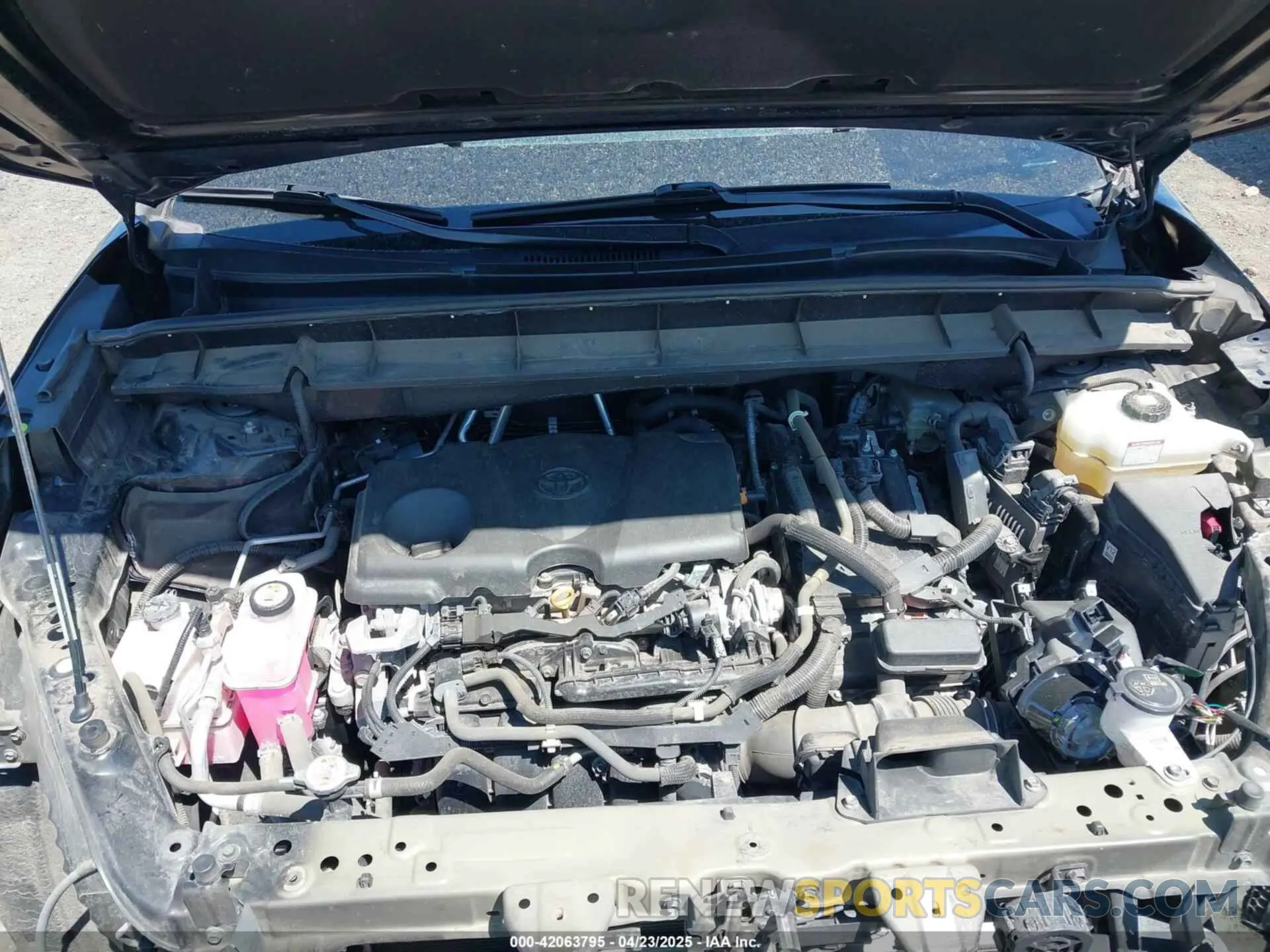 10 fotografías del automóvil dañado 5TDGARAH3NS510285 TOYOTA HIGHLANDER 2022