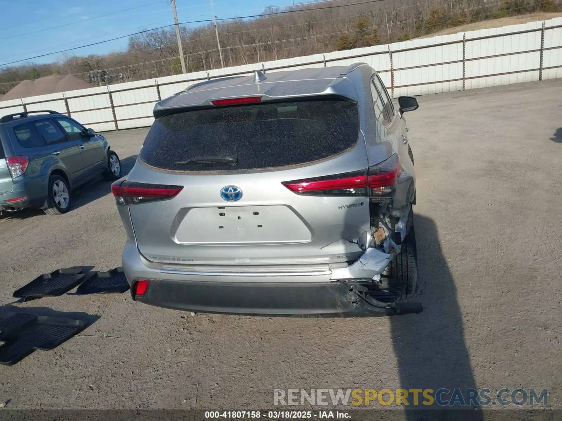 16 fotografías del automóvil dañado 5TDGARAH3NS513073 TOYOTA HIGHLANDER 2022