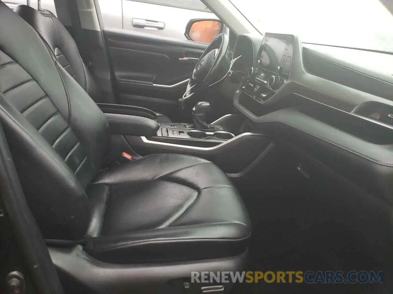 5 fotografías del automóvil dañado 5TDGARAH5NS512751 TOYOTA HIGHLANDER 2022
