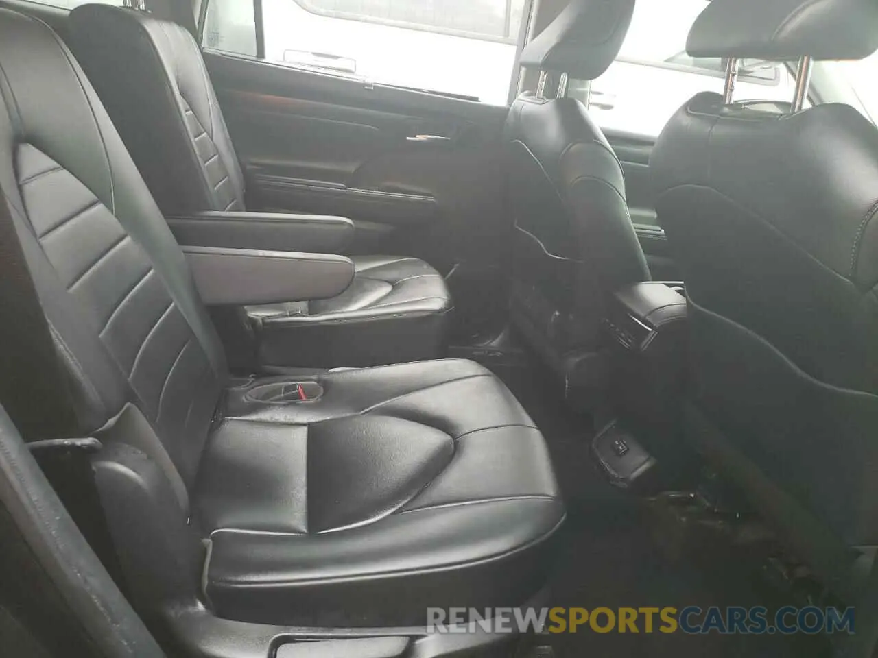 6 fotografías del automóvil dañado 5TDGARAH5NS512751 TOYOTA HIGHLANDER 2022