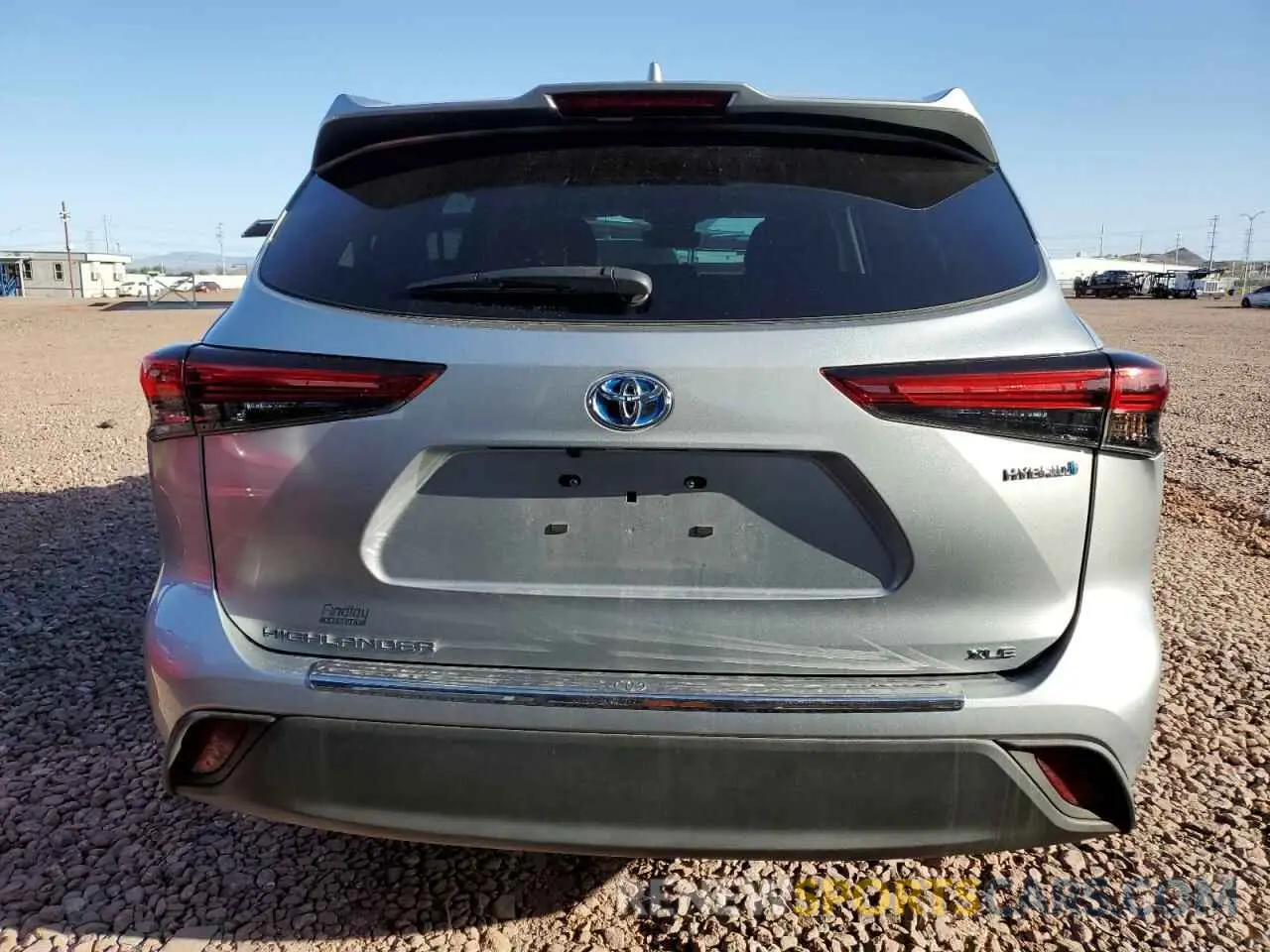 6 fotografías del automóvil dañado 5TDGARAH5NS516055 TOYOTA HIGHLANDER 2022