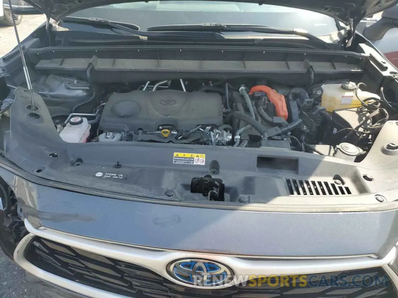 12 fotografías del automóvil dañado 5TDGBRCH0NS547806 TOYOTA HIGHLANDER 2022