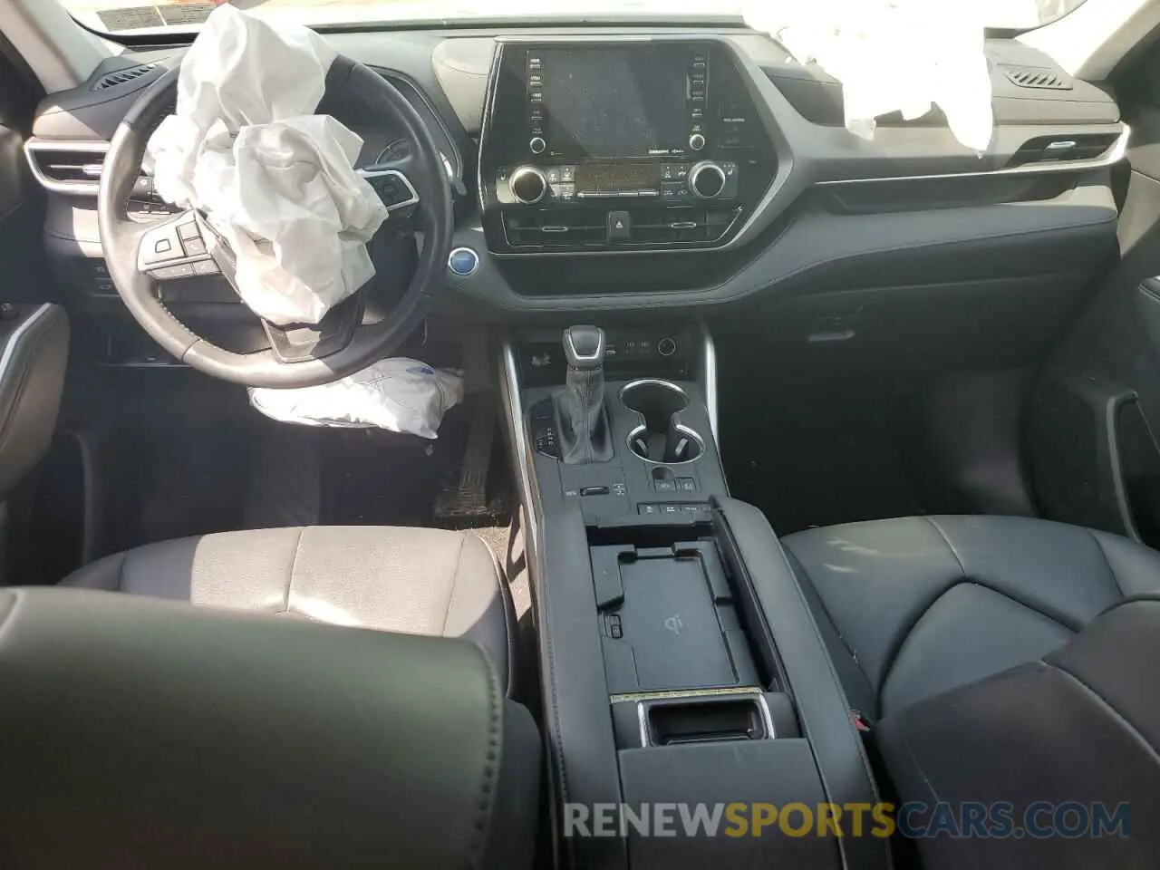 8 fotografías del automóvil dañado 5TDGBRCH0NS547806 TOYOTA HIGHLANDER 2022