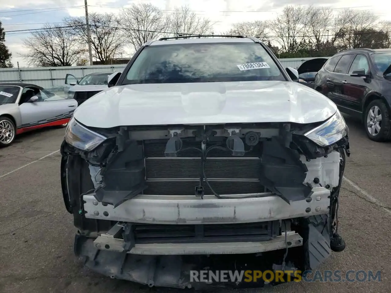 5 fotografías del automóvil dañado 5TDGBRCH2NS541277 TOYOTA HIGHLANDER 2022
