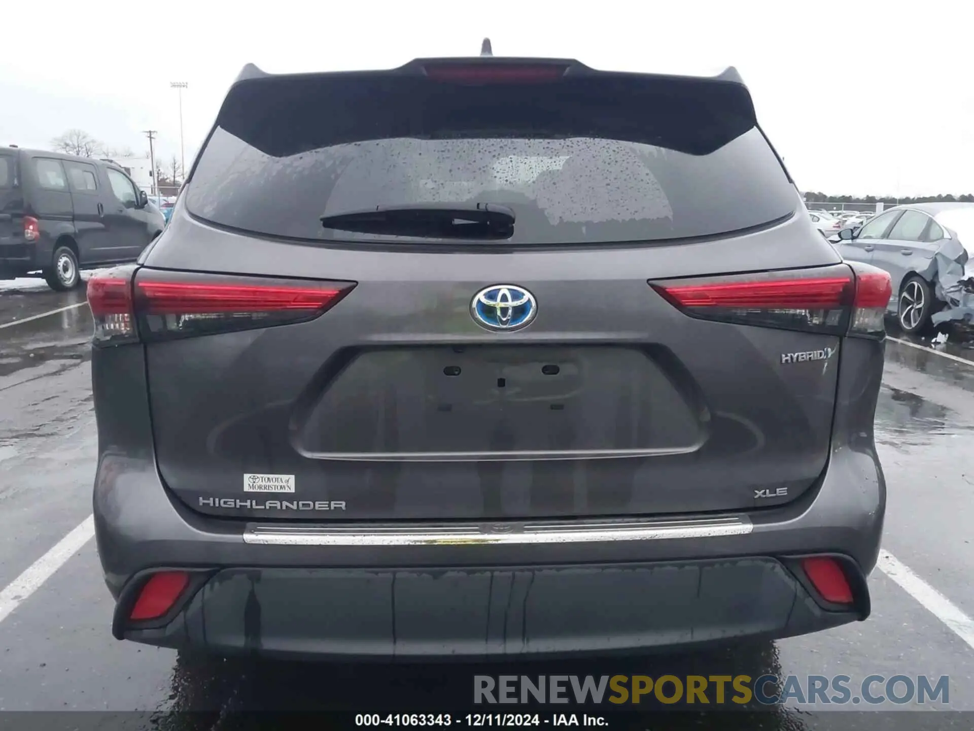 16 fotografías del automóvil dañado 5TDGBRCH3NS074449 TOYOTA HIGHLANDER 2022