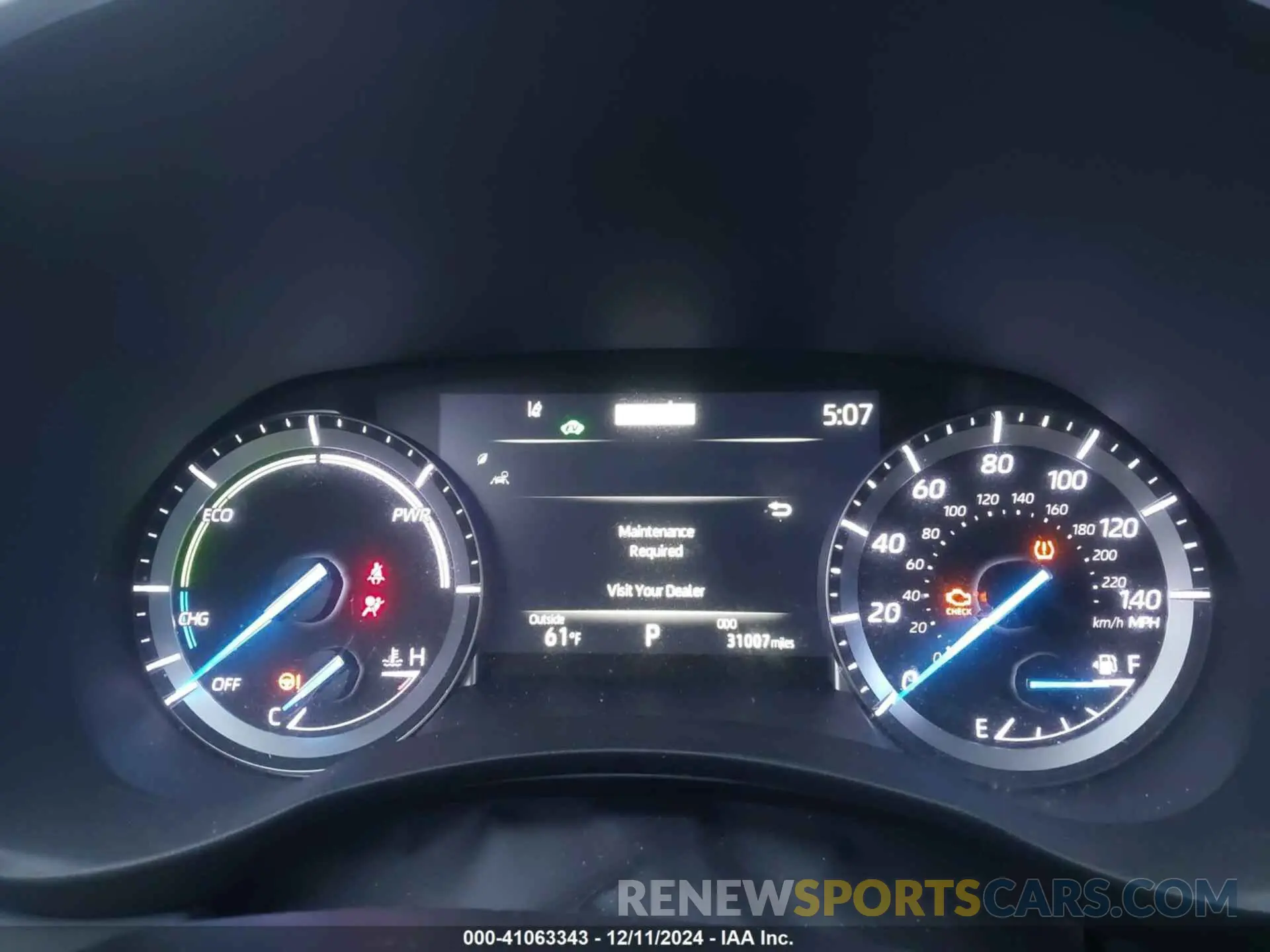 7 fotografías del automóvil dañado 5TDGBRCH3NS074449 TOYOTA HIGHLANDER 2022