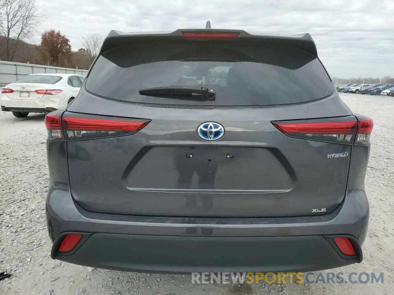 6 fotografías del automóvil dañado 5TDGBRCH3NS550392 TOYOTA HIGHLANDER 2022
