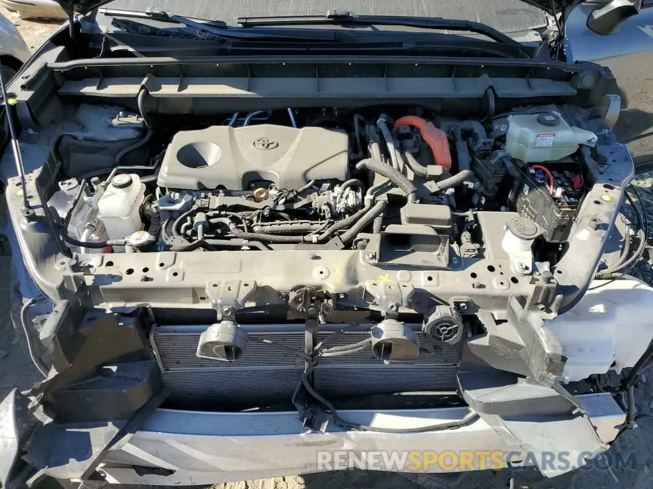 12 fotografías del automóvil dañado 5TDGBRCH5NS549213 TOYOTA HIGHLANDER 2022