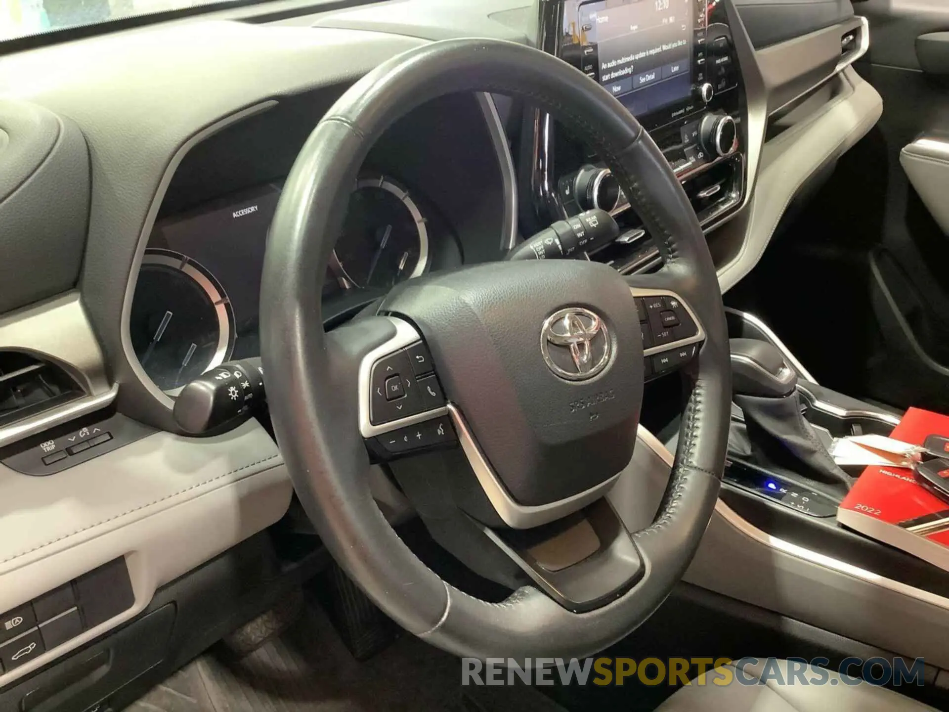 7 fotografías del automóvil dañado 5TDGBRCH6NS543727 TOYOTA HIGHLANDER 2022
