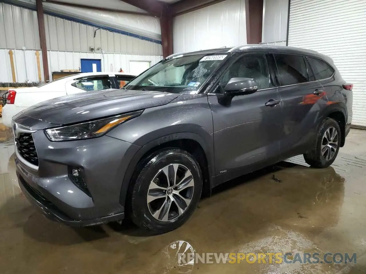 1 fotografías del automóvil dañado 5TDGBRCH7NS544207 TOYOTA HIGHLANDER 2022