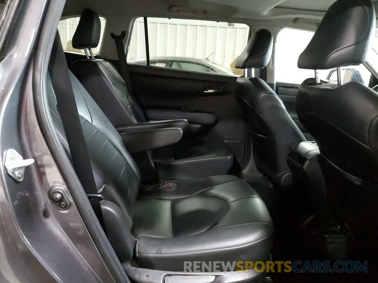 11 fotografías del automóvil dañado 5TDGBRCH7NS544207 TOYOTA HIGHLANDER 2022