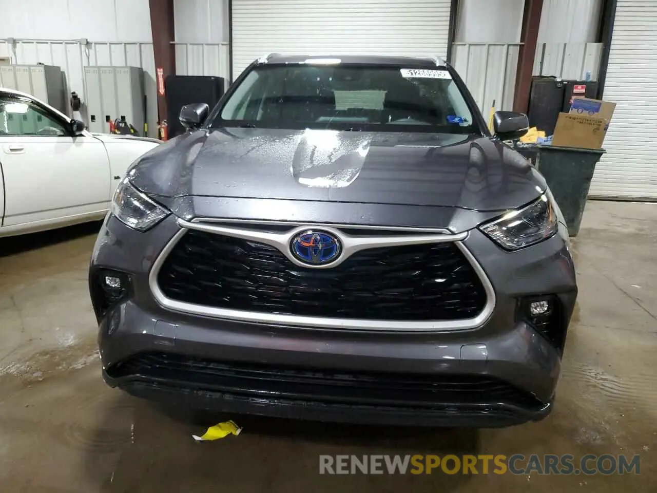 5 fotografías del automóvil dañado 5TDGBRCH7NS544207 TOYOTA HIGHLANDER 2022
