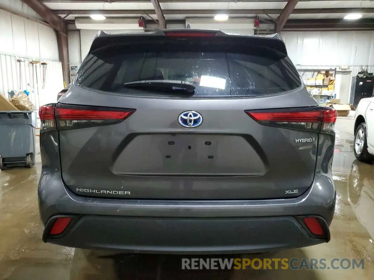 6 fotografías del automóvil dañado 5TDGBRCH7NS544207 TOYOTA HIGHLANDER 2022