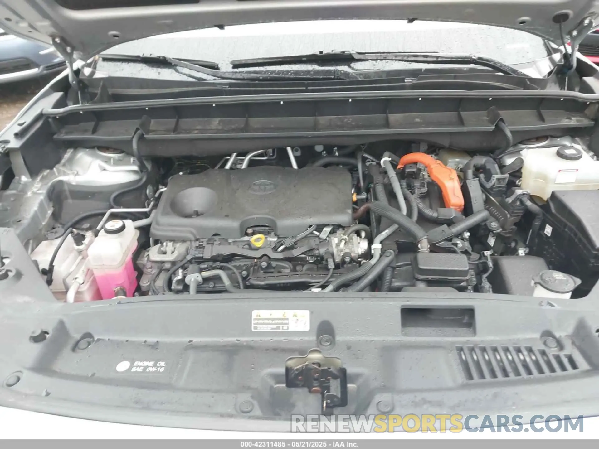 10 fotografías del automóvil dañado 5TDGBRCH9NS545990 TOYOTA HIGHLANDER 2022