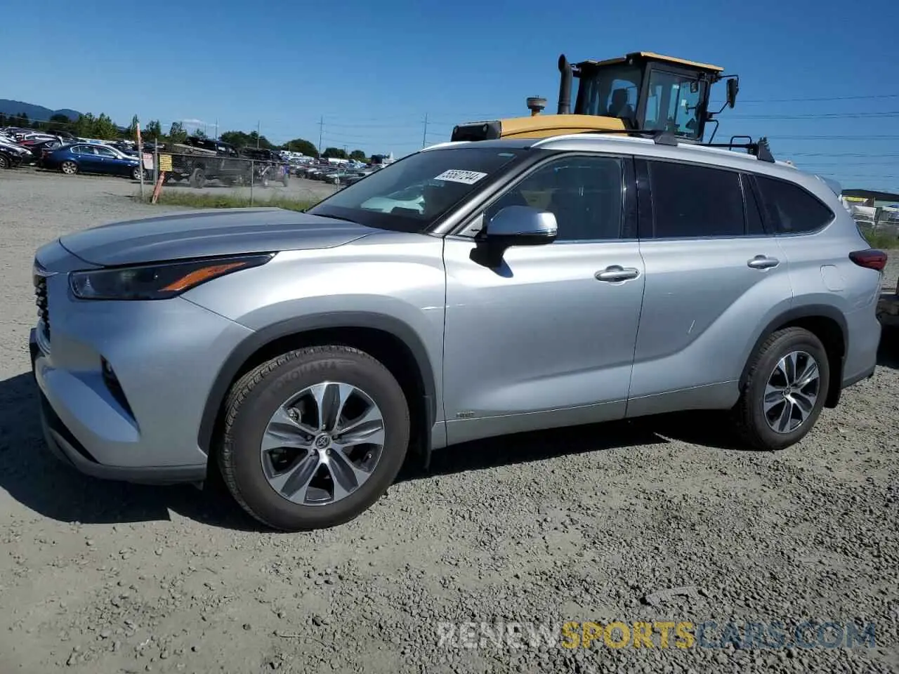 1 fotografías del automóvil dañado 5TDGBRCHXNS543049 TOYOTA HIGHLANDER 2022