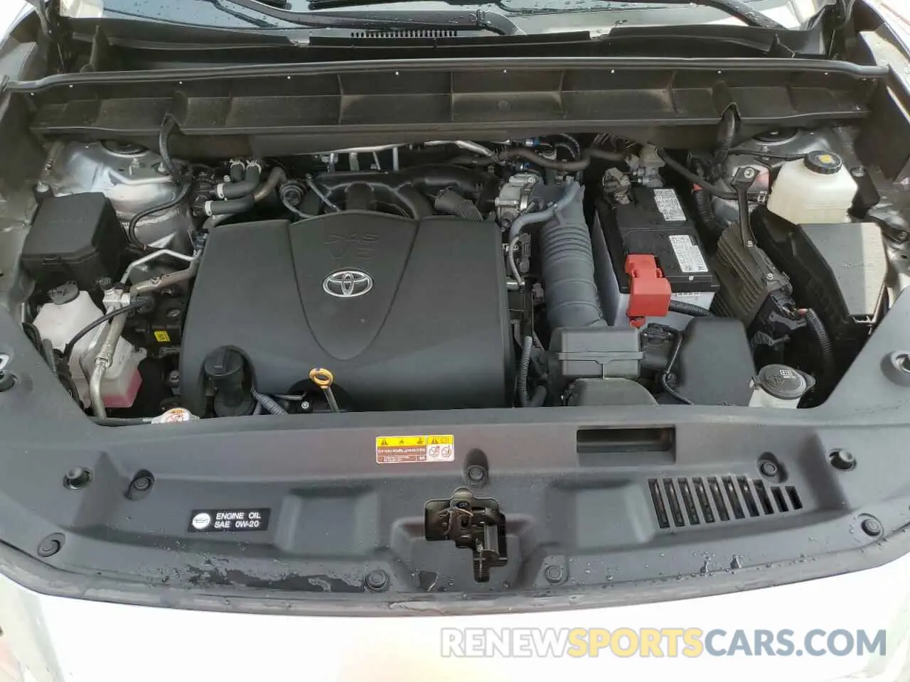 12 fotografías del automóvil dañado 5TDGZRAH0NS098223 TOYOTA HIGHLANDER 2022